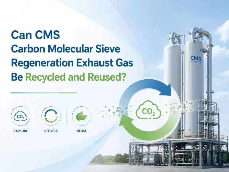 Os gases de escape da regeneração de peneiras moleculares de carbono podem ser reciclados e reutilizados?