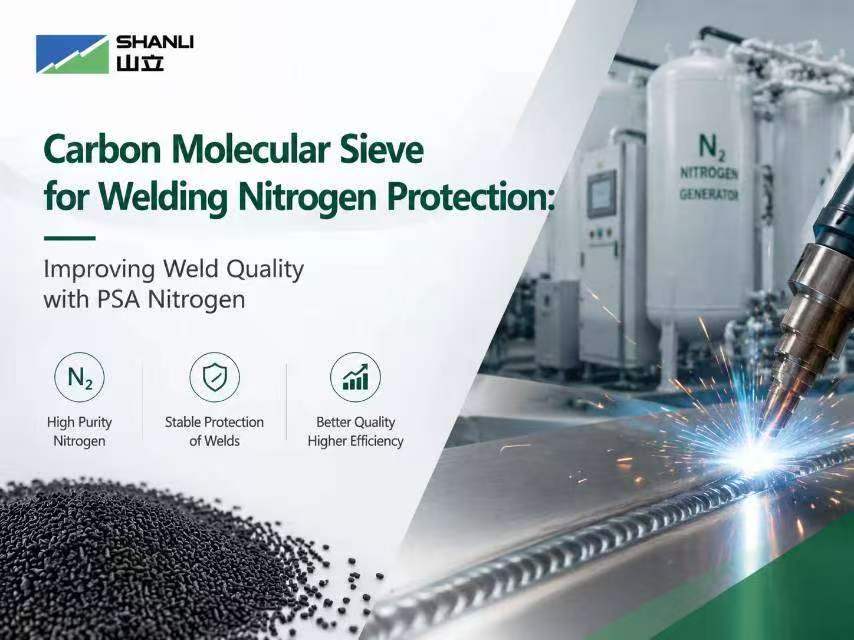 Peneira molecular de carbono para proteção de soldagem com nitrogênio: melhorando a qualidade da solda com nitrogênio PSA.