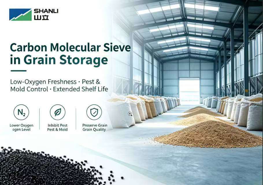 Application of Carbon Molecular Sieve in Grain Storage